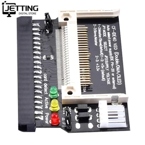 Compact Flash CF To 3.5 Female 40 Pin IDE Bootable Adapter Converter Card Standard IDE Interface True-IDE Mode CF to 40Pin IDE