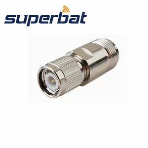 Superbat N-TNC Adapter N Female to TNC Male Straight RF Coaxial Connector