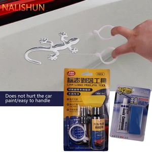 Adhesives Remover Liquid 60ml Multi-Use Adhesive Remover Wine Glass Label Remover Removes Adhesive Stain Safely Removes Stickers