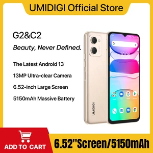 UMIDIGI G2 C2 Smartphone, Android 13 , Helio A22, 3GB+32GB, 13MP Camera, 5150mAh Battery, Dual SIM 4G Cellphone