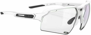 Rudy Project Deltabeat White Gloss/ImpactX Photochromic 2 Laser Purple Okulary rowerowe