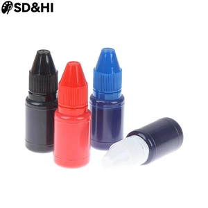 1pc 10ml Flash Refill Ink Color Inking Seal Stamp Oil For Wood Paper Wedding Scrapbooking Making Seal Office School Supplies