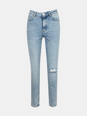 AWARE by VERO MODA Light blue straight fit jeans VERO MODA Nadine - Women