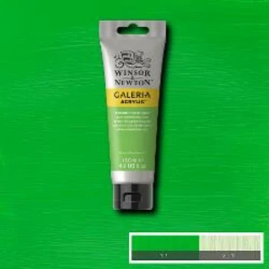 Akrylová barva Galeria 120ml – 483 permanent green light