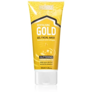 Beauty Formulas Gold gélová maska s kolagénom 100 ml