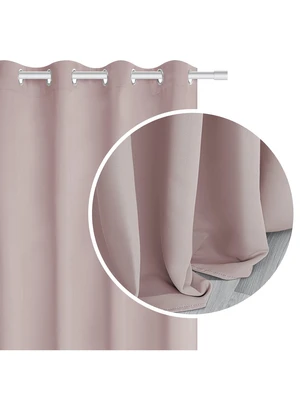 Edoti Blackout Hold curtain 140x250 A489