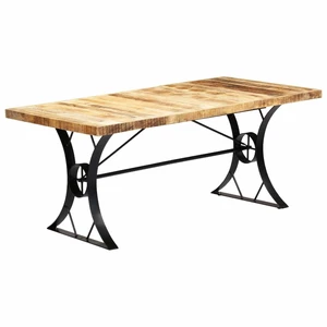 Dining Table 70.9"x35.4"x29.9" Solid Mango Wood