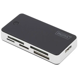 Digitus DA-70330-1 USB čítačka paměťových kariet pre smartphone/tablet USB 3.0, USB-A, micro USB 2.0 čierna/biela