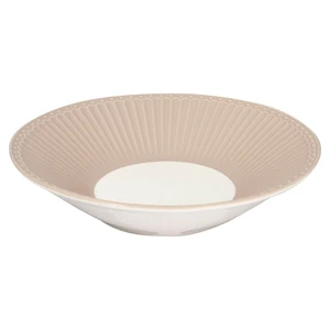 Béžová porcelánová misa na cestoviny Green Gate Alice, ø 23 cm