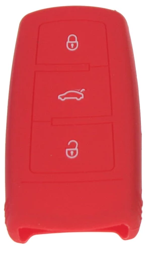 STUALARM Silikonový obal pro klíč VW 3-tlačítkový červený typ 2