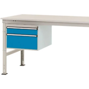 Manuflex ZB4562.5012  Spodná konštrukcia domu, stacionárne, využiteľná výška 300 mm s 2 zásuvkami. Pre hĺbku stola 800 m