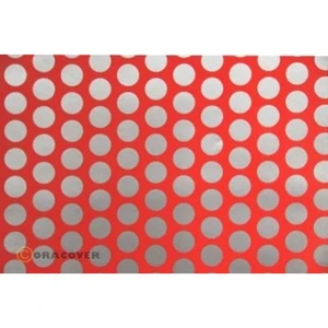 Oracover 45-021-091-010 lepiaca fólia Orastick Fun 1 (d x š) 10 m x 60 cm červená, strieborná