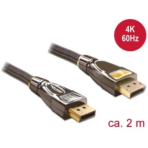 Delock DisplayPort prepojovací kábel #####DisplayPort Stecker, #####DisplayPort Stecker 2.00 m antracitová 82771  #####D