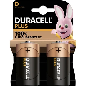 Duracell Plus-D K2 batéria typu D alkalicko-mangánová  1.5 V 2 ks