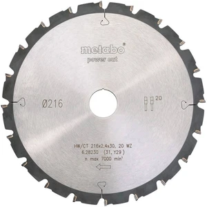 Metabo  628230000 pílový kotúč 216 mm  1 ks