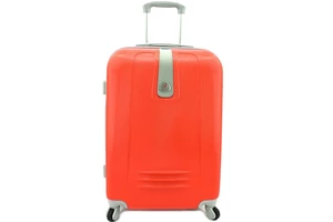 Cestovní palubní kufr Agrado / 4 kolečka - červená (XS) 30l