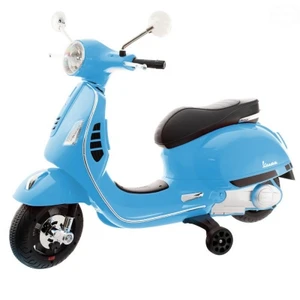 Akumulatorový skútr Vespa - modrý, Euro Baby