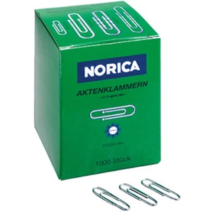NORICA kancelárska sponka 1554468 24 mm strieborná 1000 ks