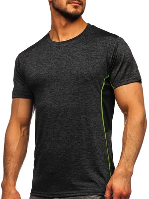 Tricou negru de training Bolf HM073