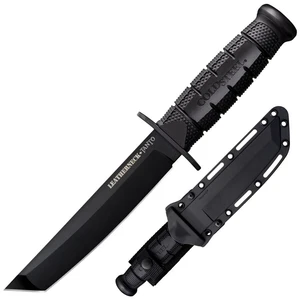 Nůž Leatherneck Tanto Cold Steel® – Černá čepel, Černá (Barva: Černá, Varianta: Černá čepel)