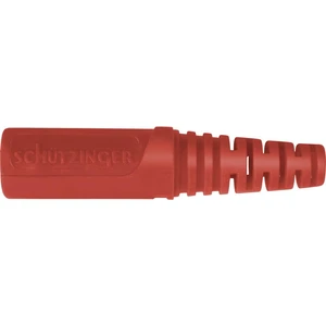 Schützinger KU 09 L / RT zdierka pre banánik spojka, rovná Ø pin: 4 mm červená 1 ks