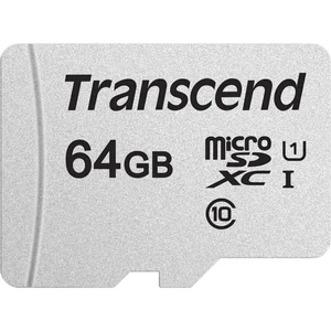 Transcend Premium 300S pamäťová karta micro SDXC 64 GB Class 10, UHS-I, UHS-Class 1 vr. SD adaptéru