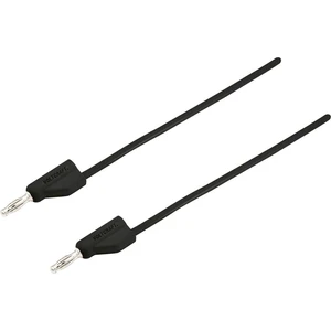VOLTCRAFT MSB-300 merací kábel [lamelový zástrčka 4 mm - lamelový zástrčka 4 mm] 0.50 m čierna 1 ks