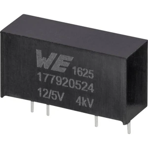 Würth Elektronik 177920524 DC / DC menič napätia, DPS 12 V 5 V 0.2 A 1 W Počet výstupov: 1 x