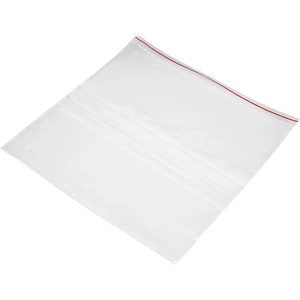 uzatvárateľné vrecúško s popisnými štítkami (š x v) 300 mm x 300 mm priehľadná polyetylén