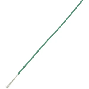 TRU COMPONENTS 1570694 opletenie / lanko LiY 1 x 0.14 mm² zelená 25 m