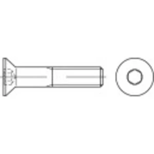 TOOLCRAFT  148997 zápustné skrutky M24 90 mm vnútorný šesťhran  ISO 10642  ocel  1 ks