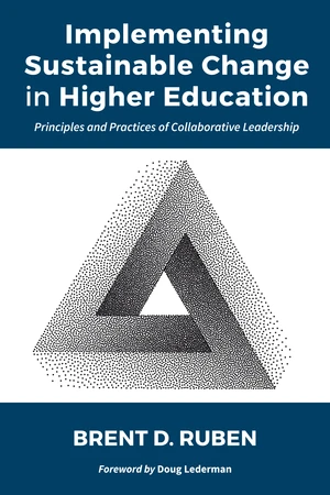 Implementing Sustainable Change in Higher Education