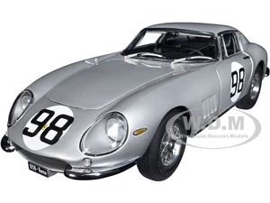 Ferrari 275 GTB/C 98 Renzo Sinibaldi - Maurizio Grana "500 km of Mugello" (1966) Limited Edition to 1000 pieces Worldwide 1/18 Diecast Model Car by C