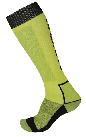 Husky  Snow Wool zelená/čierna, XL(45-48) Ponožky