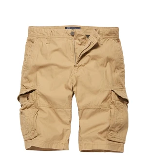 Kraťasy Rowing Vintage Industries® - Safari (Farba: Safari, Veľkosť: 3XL)