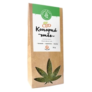 ZELENÁ ZEMĚ CBD konopný čaj 1,6% BIO 35 g