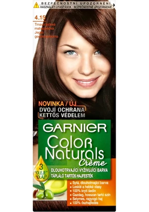 Permanentná farba Garnier Color Naturals 4.15 tmavá ľadová mahagónová + darček zadarmo