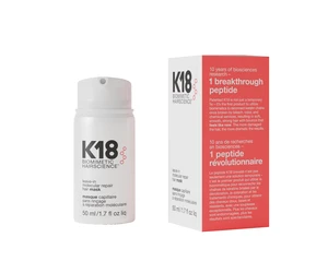 Bezoplachová maska pre obnovu poškodených vlasov K18 Hair Molecular Repair Mask - 50 ml (K-18-10230) + darček zadarmo