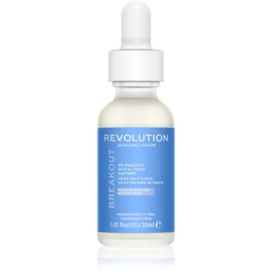 Revolution Skincare Super Salicylic 2% Salicylic Acid & Fruit Enzymes sérum pro regeneraci mastné a problematické pleti 30 ml