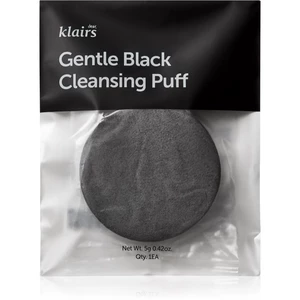 Klairs Gentle Black Cleansing Puff čisticí houbička na obličej 1 ks