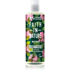 Faith In Nature Wild Rose regenerační kondicionér pro normální až suché vlasy 400 ml