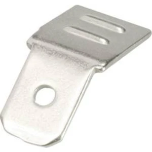 Faston zástrčka Vogt Verbindungstechnik 38412SBA.95, šířka 6.3 mm bez izolace, kov, 1 ks