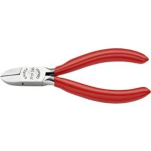 Boční štípací kleště pro elektroniku a jemnou mechaniku Knipex 77 01 130, s fazetou , 130 mm