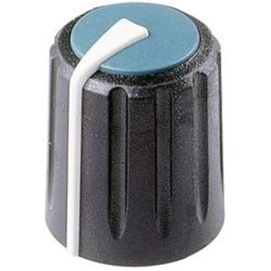 Otočný knoflík Rean Flexifit F 313 S 096, 7,5 mm, černá/modrá
