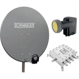 Satelit bez přijímače 8 Schwaiger SPI9961SET5 80 cm