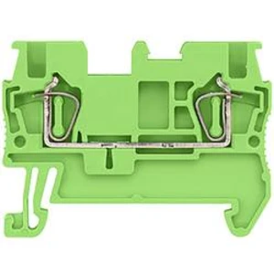 Průchodková svorka přípojka s pružinovým protitahem Siemens 8WH20000AE03, zelená, 50 ks