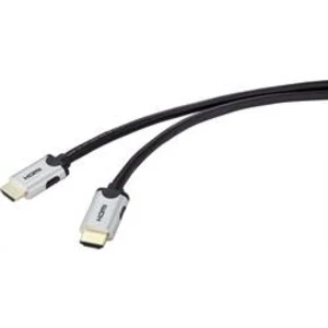 HDMI kabel SpeaKa Professional [1x HDMI zástrčka - 1x HDMI zástrčka] černá 1.50 m