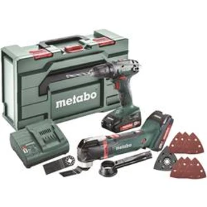 Aku vrtací šroubovák, aku multitool Metabo BS 18 + MT 18 LTX 685081000, 18 V, 2.0 Ah, Li-Ion akumulátor