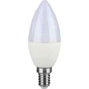 LED žárovka V-TAC 42581 230 V, E14, 5.5 W = 40 W, přírodní bílá , A+ (A++ - E), tvar svíčky, 1 ks