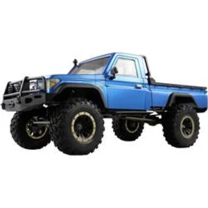 RC model auta Amewi AMXRock RCX8P Scale Crawler Pick-Up 1:8, RTR blau, komutátorový, 1:8, elektrický RtR, 2,4 GHz